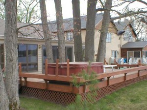 Hot Tub Deck