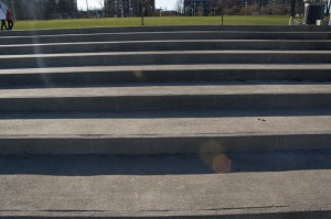 Concrete Deck Stairs